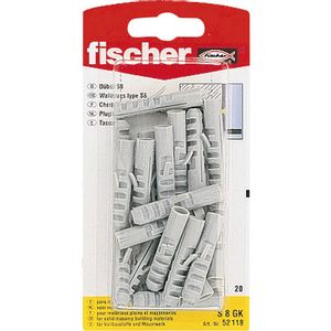 Fischer S 8 GK razuporna tipla 40 mm 8 mm 52118 20 St.