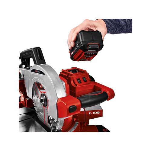 EINHELL Expert akumulatorska preklopna pila Power X-Change TE-MS 18/210 Li-Solo slika 3