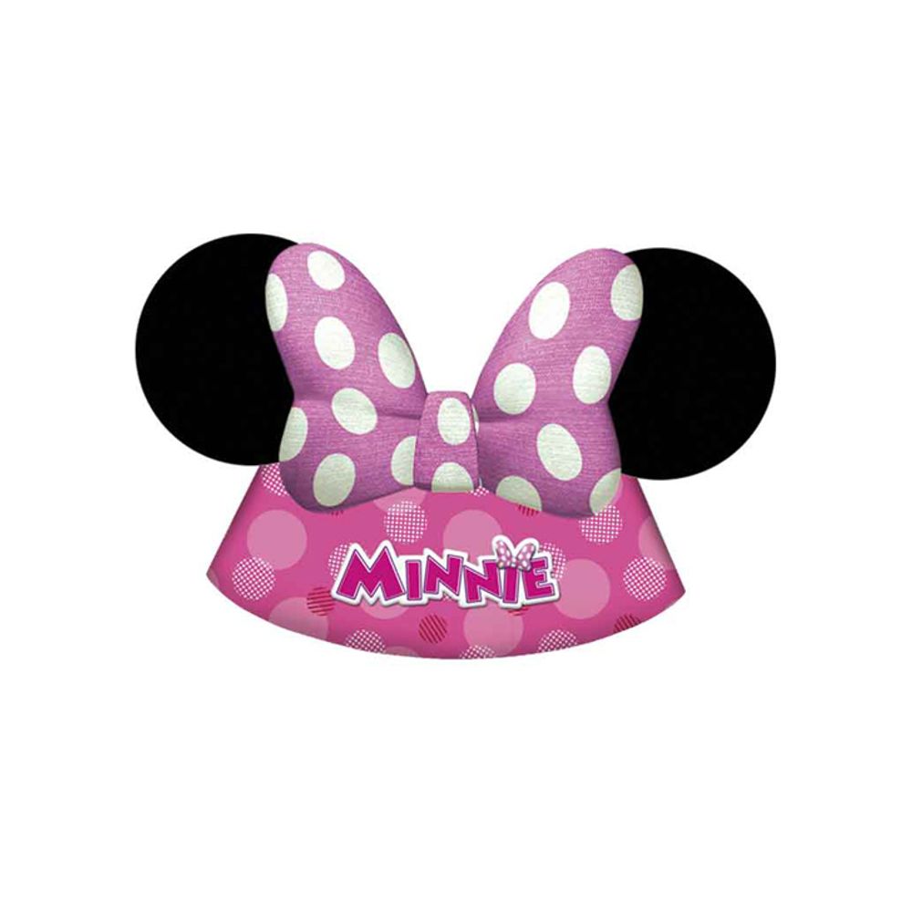 Papirna kapa Disney Minnie Mouse - 6 komada slika 1