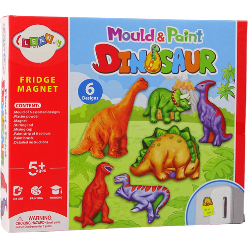 DIY set za izradu magneta dinosauri od gline slika 4