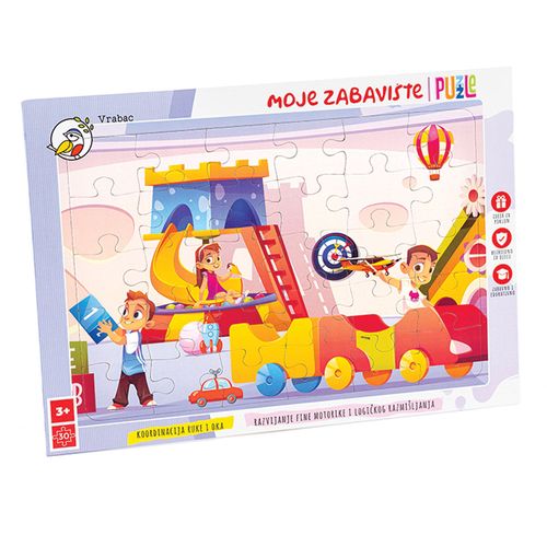 VRABAC PLAYGROUNDS, puzzle Fun 30, Moje zabavište slika 1