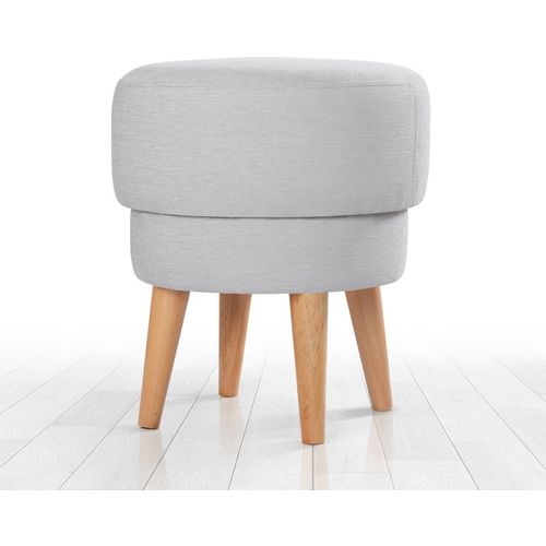 Veccio - Light Grey Light Grey Pouffe slika 2