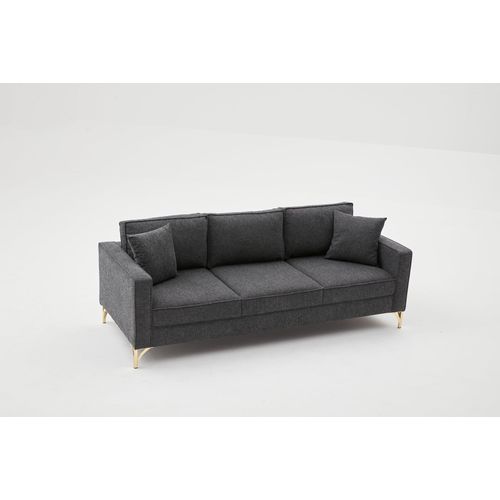 Atelier Del Sofa Trosjed, Antracit Zlato, Berlin - Anthracite, Gold slika 11