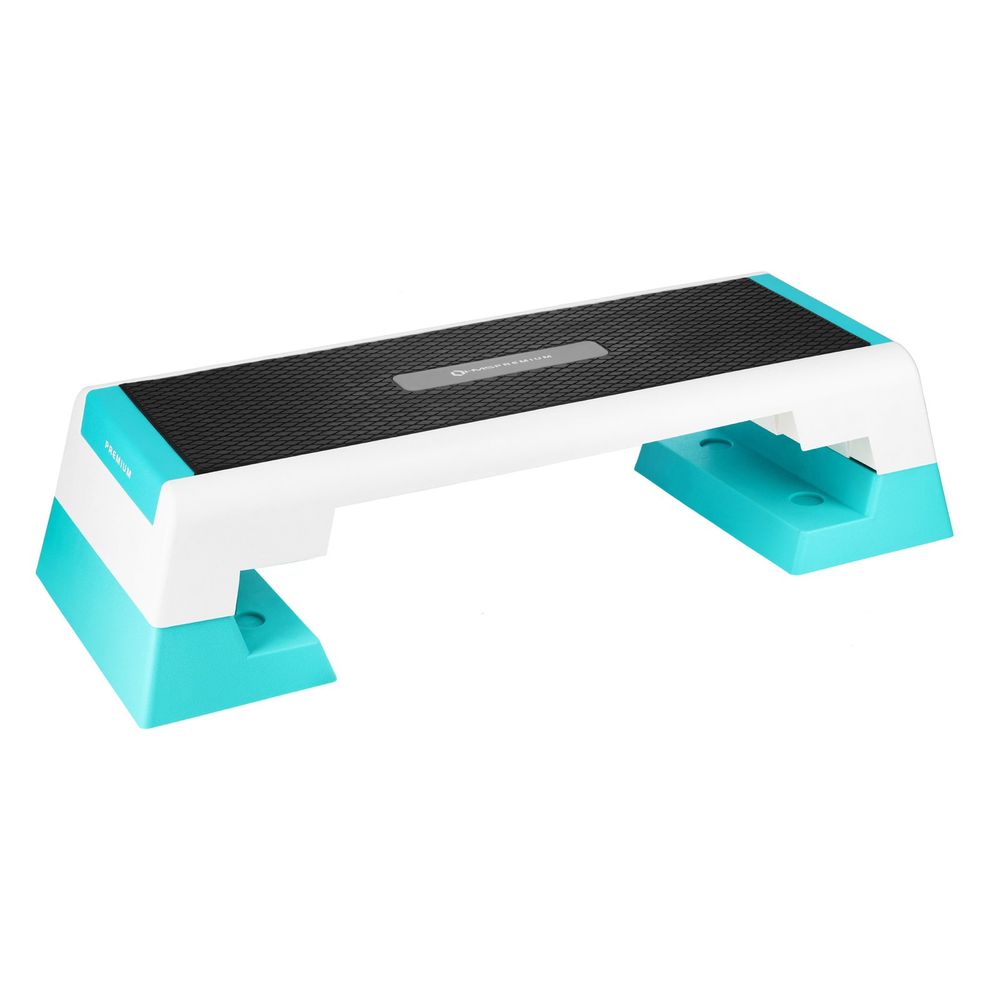 As007 bijela/menta aerobic step hms premium slika 1