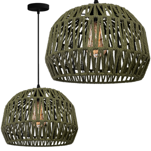 Lampa zielona Boho APP1293-1CP