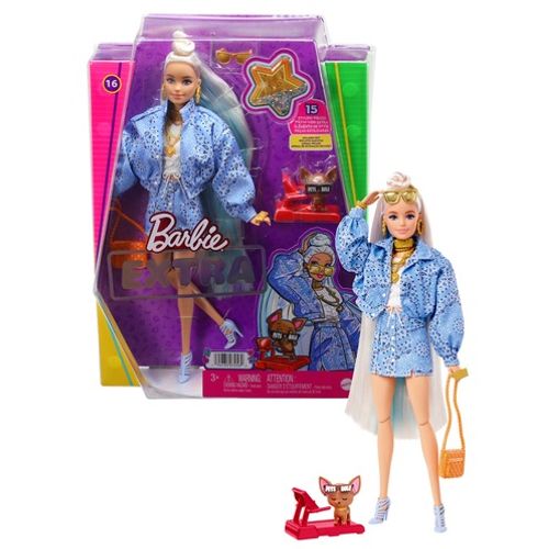 Barbie Extra lutka  - Blonde Bandana slika 5