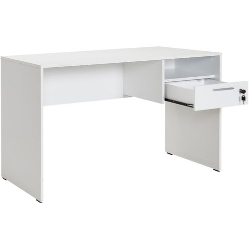 CMS-510-DD-1 White Study Desk slika 4