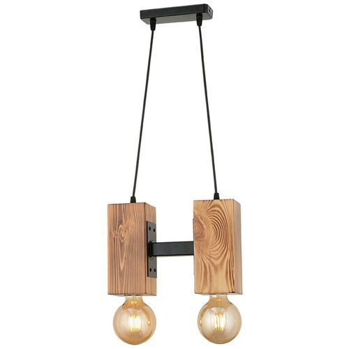 Carina 2Li Yanık Avize Orah/Black Chandelier slika 2