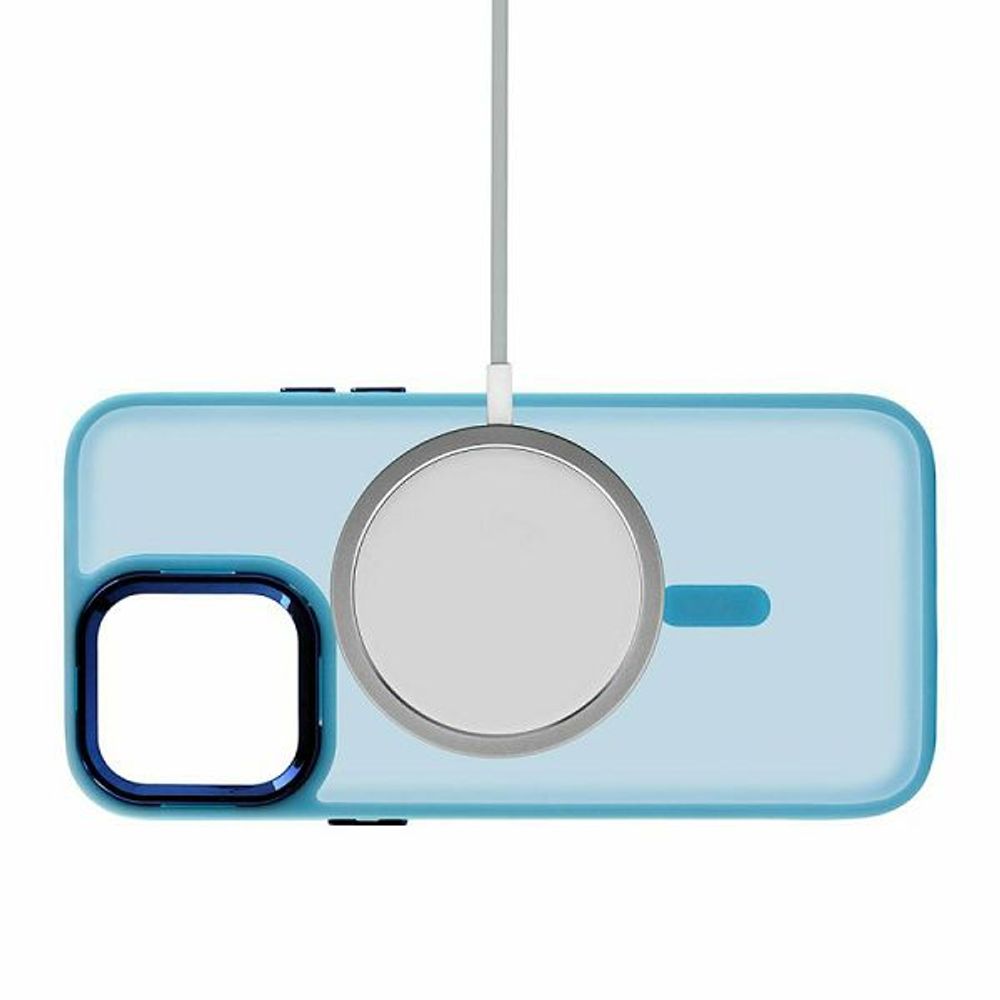 MM TPU IPHONE 15 PLUS - MAGSAFE ll blue slika 5