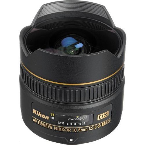 Nikon Obj 10.5mm F2.8G IF-ED AX DX Fisheye slika 1