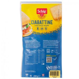 Dr.Schar bezglutenska Ciabatta 200g