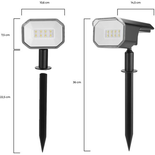 KSIX BXOUTL4S SMARTLED SPOLJASNJA SOLARNA LAMPA slika 5