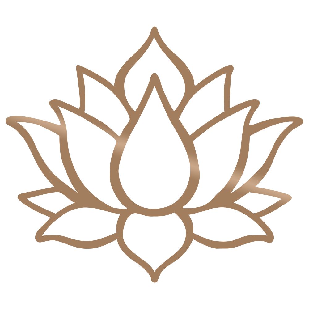 Lotus Flower 1 - Ukrasni Metalni Zidni Dodatak od Bakra slika 2