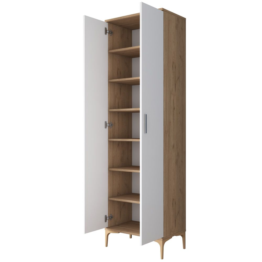 Višenamjenski ormar u bijeloj boji - JE102 - 2790 Walnut slika 8