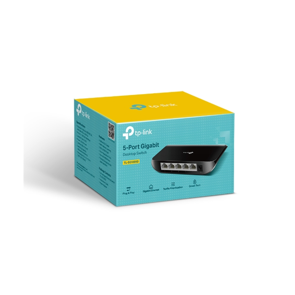 TP-Link SG1005D 5-portno gigabit mrežno stikalo slika 7