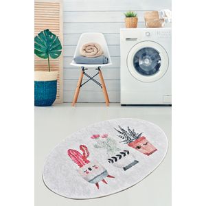 Happy Cactus Djt Multicolor Bathmat