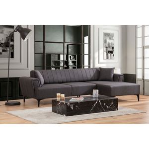 Ugaona Sofa na Razvlačenje 'Hamlet Right' - Tamnosiva