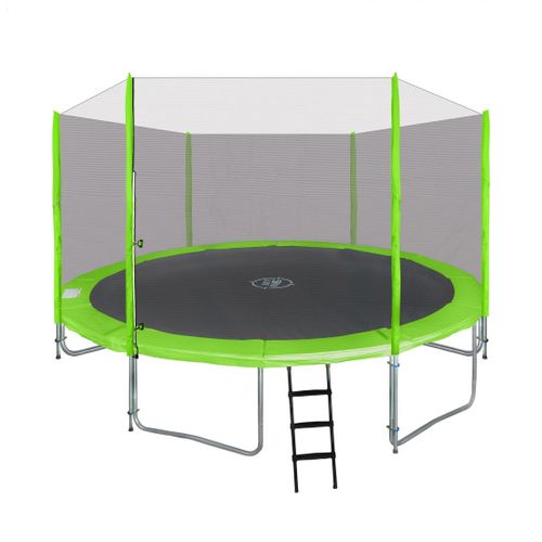 Trampolin 14 FT 427cm - zeleni slika 1