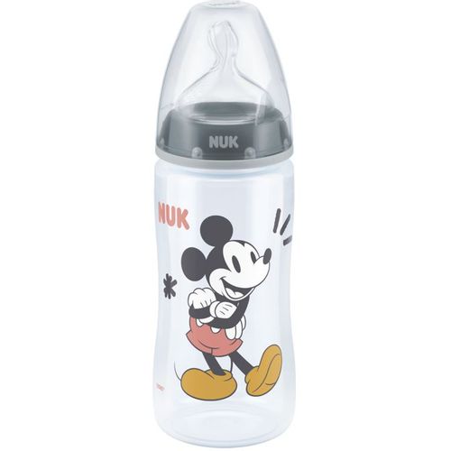 NUK Flašica First Choice+ sa indikatorom temperature 300ml 6-18mj, Mickey Mouse slika 1