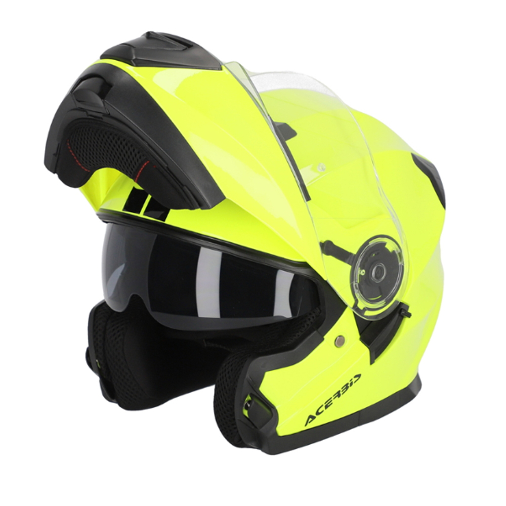 Modularna - flip up kaciga za motor M vel. Acerbis Serel 2206 - Žuta slika 2