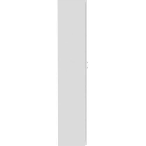 Ormarić za pohranu od iverice 80 x 35,5 x 180 cm bijeli slika 14