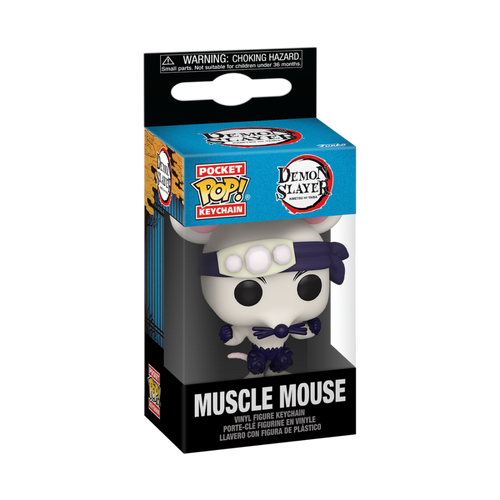 FUNKO POP KEYCHAIN: DEMON SLAYER - MUSCLE MOUSE slika 1