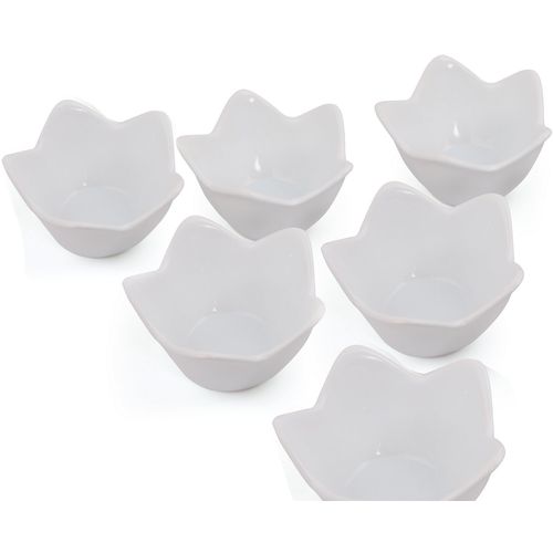 Hermia Concept Set zdjelica (6 komada), White Lily Cookie 12 Cm 6 Pieces slika 3