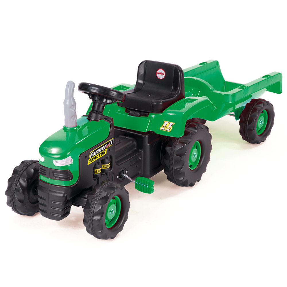 Dolu Traktor na pedale sa prikolicom 8053 slika 1