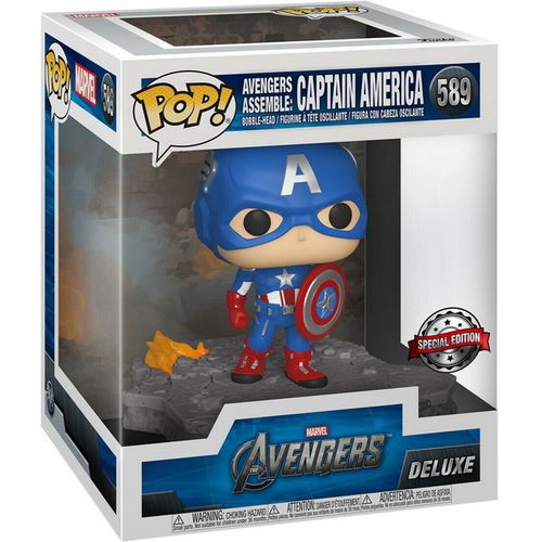 POP figure Deluxe Marvel Avengers Capitan America Exclusive slika 2