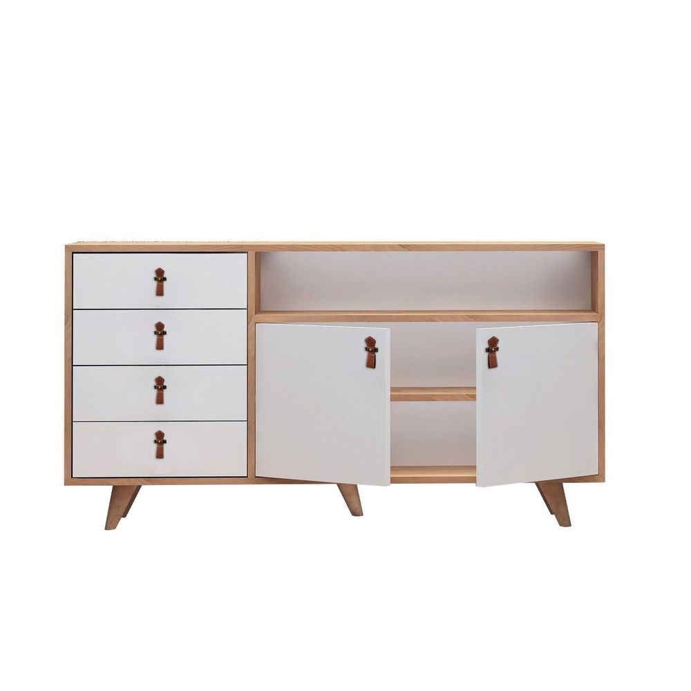Lavina Oak Bijela Konsole slika 3