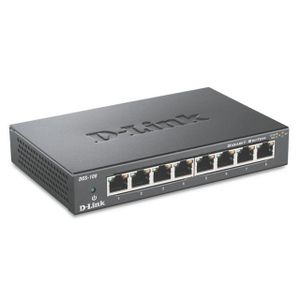 D-Link 8‑Port Gigabit Unmanaged Desktop Switch DGS-108/E