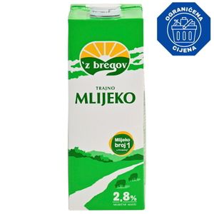 Z bregov trajno mlijeko 2,8% mm 1l 