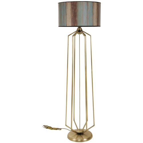 Alba Eskitme Lambader Silindir Renkli Abajurlu Multicolor Floor Lamp slika 1