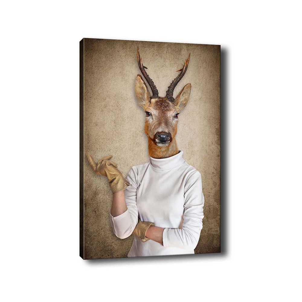 Dekorativna Višebojna Kanvas Slika (50 x 70 cm) - Model 74 slika 3