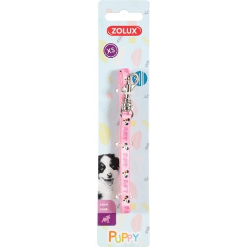 466736ROS Zolux Puppy Mascotte Povodac 8mm/1,2m Roze slika 1