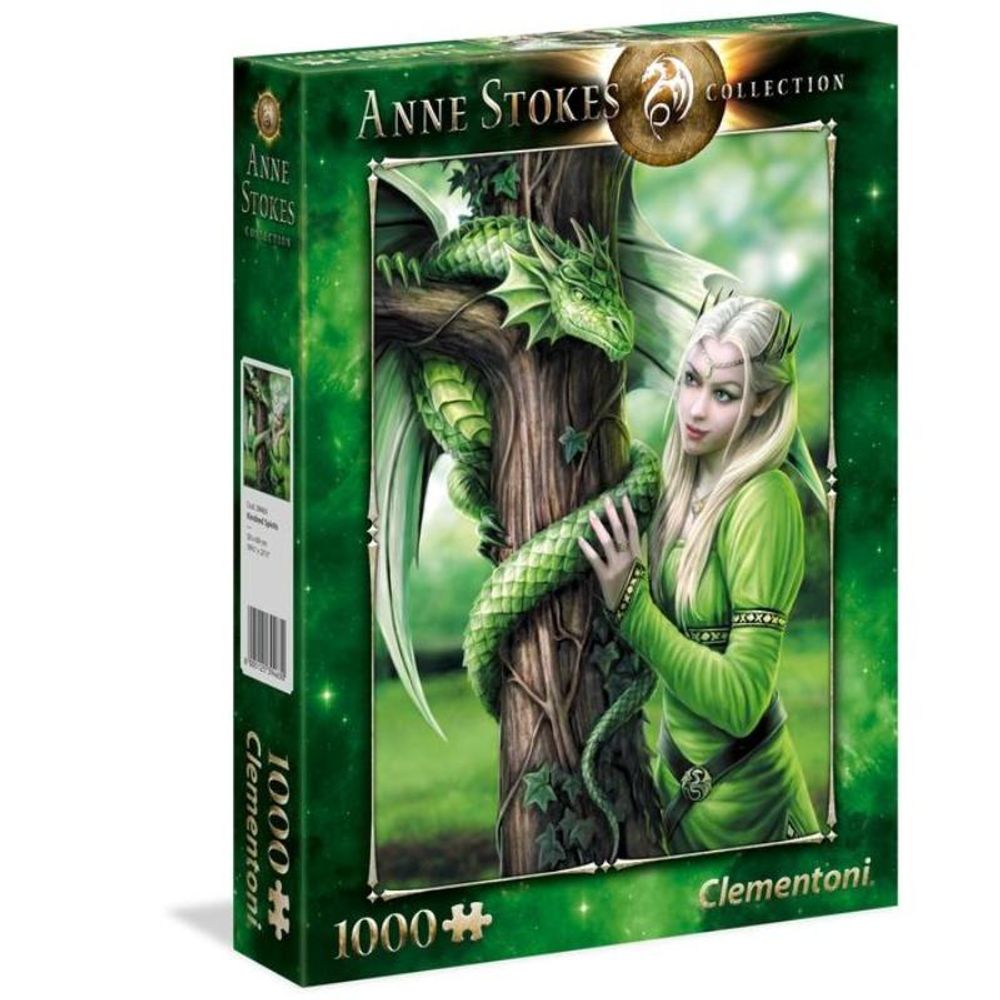 Clementoni Puzzle Anne Stokes - Kindred Spirits 1000kom slika 1