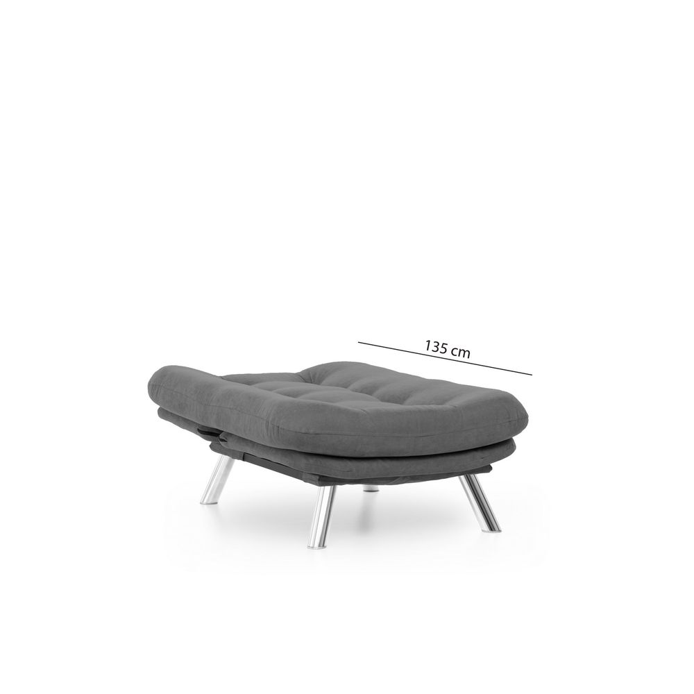 Solo Siva Jednosjedna Sofa slika 11