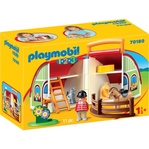 PLAYMOBIL PRIJENOSNA FARMA 70180 slika 1