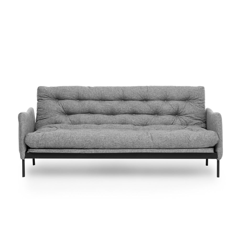 Renge - Svijetlosiva Troosna Sofa na Razvlačenje slika 12
