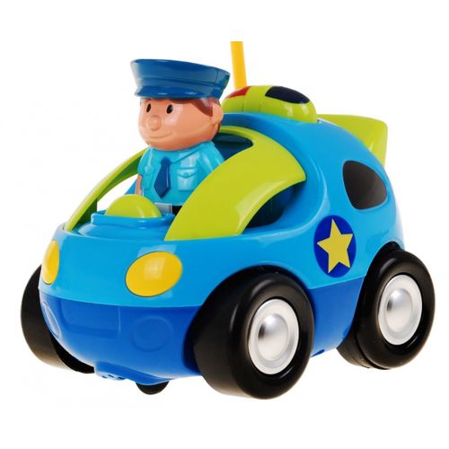 Auto na daljinsko upravljanje Little Police - plavi slika 4