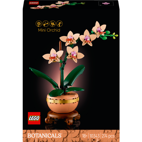 LEGO BOTANICALS 10343 Mini orhideja slika 9