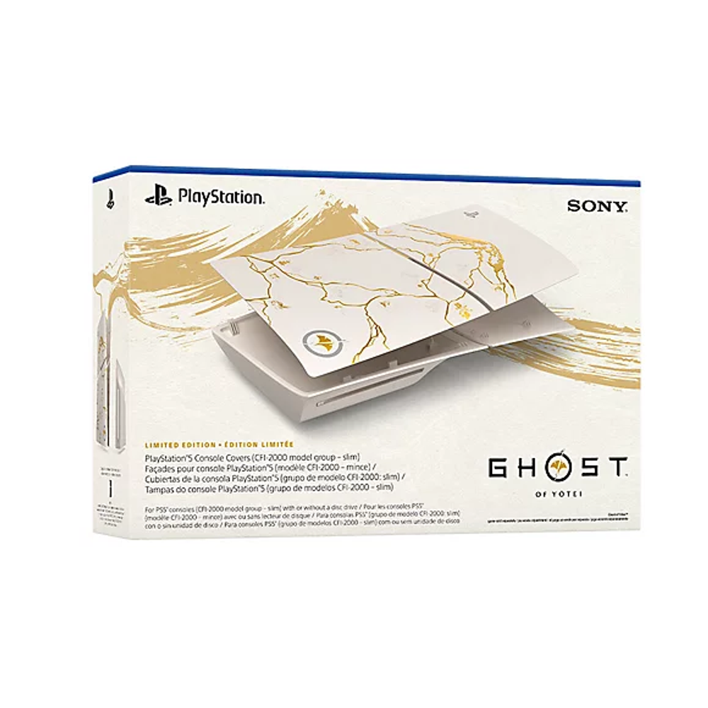 Sony Poklopac za PlayStation 5 (Slim Edition) konzolu Ghost of Yotei Gold Limited Edition slika 2