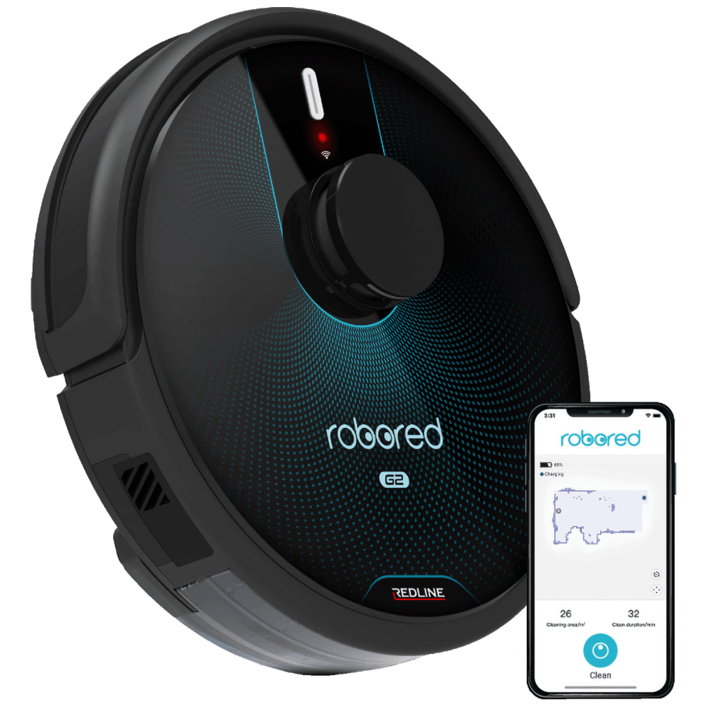 REDLINE Robot, usisavač, baterija 5200 mAh, WiFi - G2 Robored slika 1