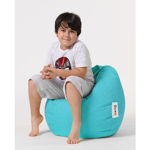 Atelier Del Sofa Vreća za sjedenje, Premium Kids - Turquoise slika 5