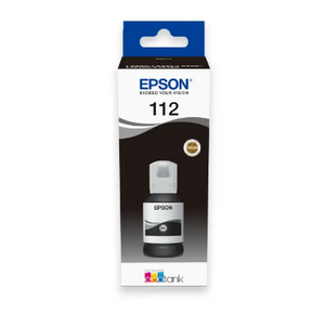 Epson C13T06C14A 112 EcoTank Pigment Black ink bottle