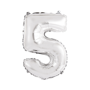 FG-C35S5 Folijski balon 5 Silver 35cm