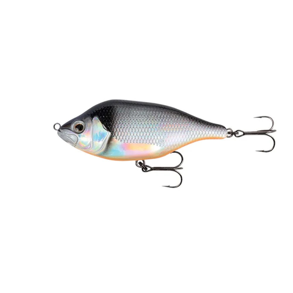 NHL396 Fox vobler Rage Hitcher Jerk &amp; Twitch 80mm lipless sinking - UV Silver Baitfish slika 1
