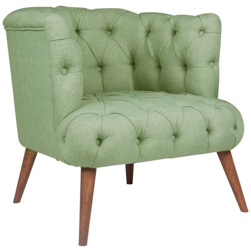 West Monroe - Petrol Green Petrol Green Wing Chair slika 1