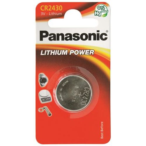 PANASONIC CR-2430EL/1B Litijska Kovanica Baterija slika 1