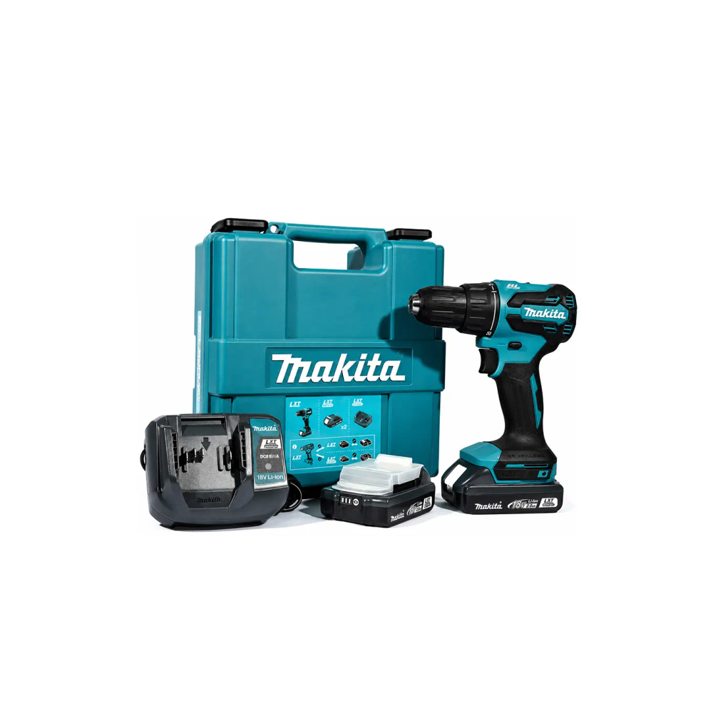 Makita – Aku bušilica-odvijač 18V LXT BASIC set, DDF490WVE slika 1